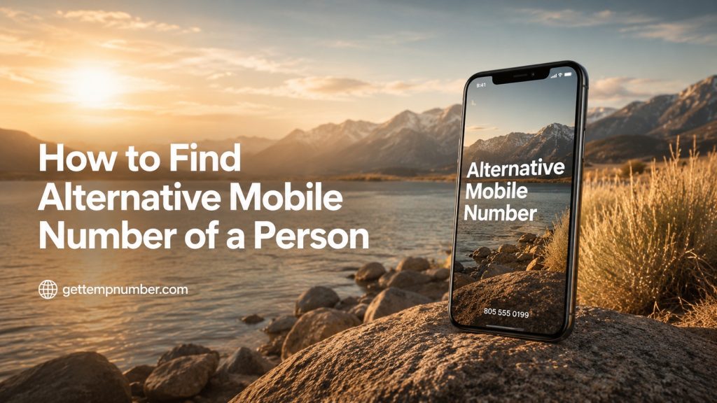 Alternative Mobile Number for OTP and Verification